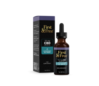First & Free Peppermint Oil Drops