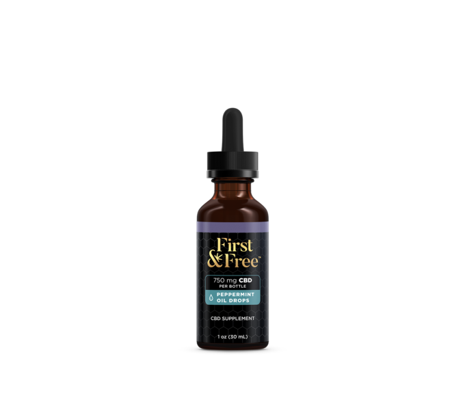 First & Free Peppermint Oil Drops
