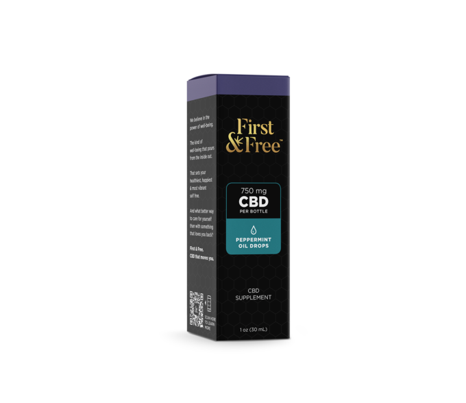 First & Free Peppermint Oil Drops