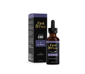 First & Free Extra Strength Unflavored Oil Drops